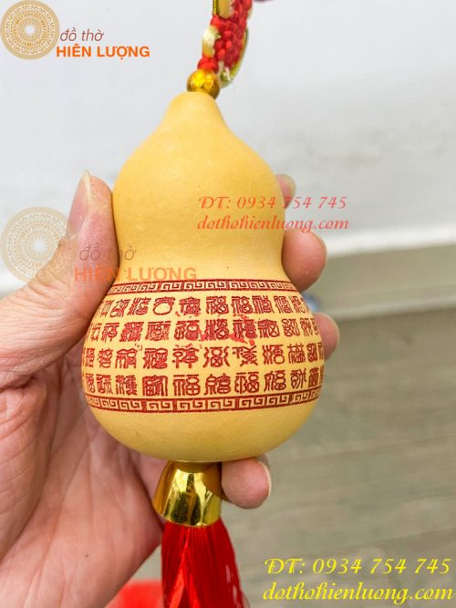 Dây Treo Bầu Hồ Lô Thật Cỡ 9 -10cm