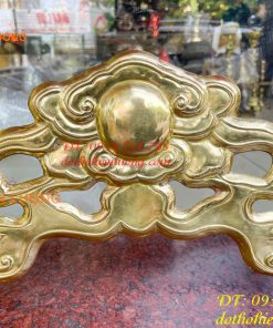 Giá Đỡ Kiếm Bằng Đồng Hoa Văn Rồng Nổi Cực Đẹp