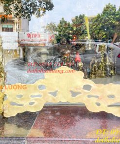 Giá Đỡ Kiếm Bằng Đồng Hoa Văn Rồng Nổi Cực Đẹp