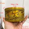 Gạt tàn thuận buồm xuôi gió bằng đồng cao 6cm để phòng khách