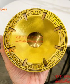 Gạt tàn thuận buồm xuôi gió bằng đồng cao 6cm để phòng khách