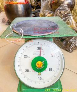 Kẻng Bằng Đồng Đỏ Đúc Đường Kính 18cm và 20cm Kèm Giá, Dùi