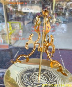 Khay cắm hương vòng bằng đồng 100% đk đĩa 18cm
