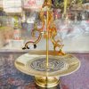 Khay cắm hương vòng bằng đồng 100% đk đĩa 18cm