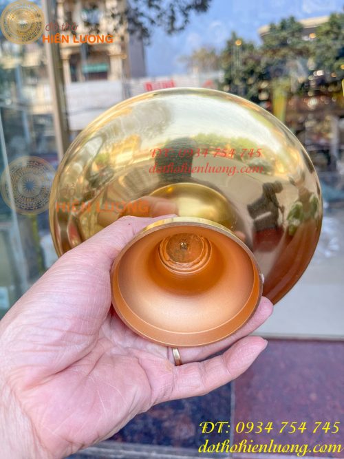 Khay cắm hương vòng bằng đồng 100% đk đĩa 18cm