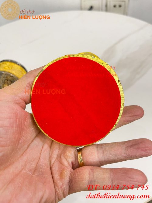 Kinh Luân Cầm Tay Đế Hoa Sen Cao 18cm