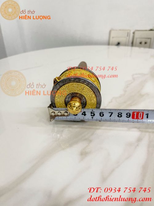 Kinh Luân Cầm Tay Đế Hoa Sen Cao 18cm