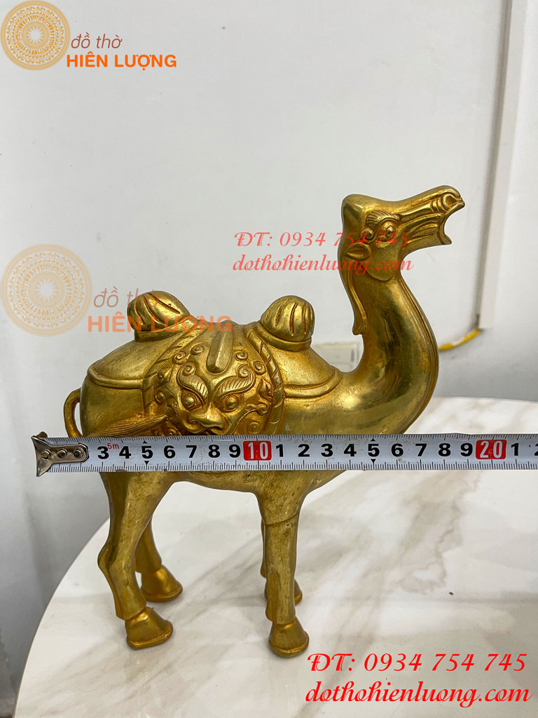 Tượng lạc đà bằng đồng cao 23cm và 25cm
