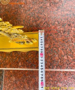 Lư xông trầm treo cây tùng hạc bằng đồng cao 29cm