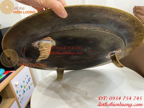 Mâm Đồng Thờ Cúng Loại Trơn Đường Kính 56cm