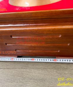 Quả Trống Đồng Đỏ Đúc ĐK 30cm