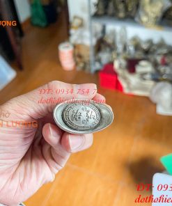 Thỏi bạc phong thủy dài 4,5cm và 6cm
