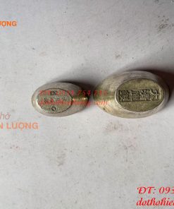 Thỏi bạc phong thủy dài 4,5cm và 6cm