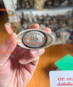 Thỏi bạc phong thủy dài 4,5cm và 6cm