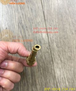 Tẩu Bằng Đồng Lake Bạc Dài 10cm ĐK 1cm