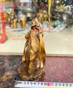 Tượng chúa cầu nguyện bằng đồng hun cao 20cm