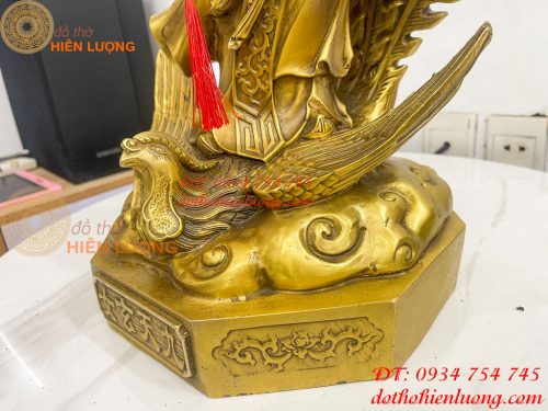 Tượng cửu thiên huyền nữ bằng đồng cao 47cm