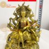Tượng cửu vĩ hồ ly bằng đồng cao 22cm, nặng 1,8Kg