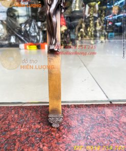 Thánh Giá Chúa Chịu Nạn Treo Tường Bằng Đồng INRI Cao 42cm