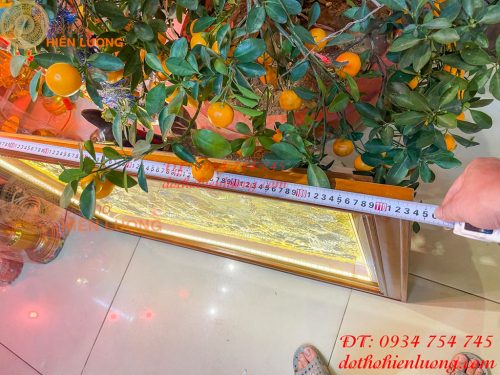 Tranh Mừng Thọ Song Thọ 74x114cm Bằng Đồng Liền Tấm Tam Khí