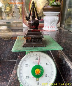 Bảo Tháp Xá Lợi Bằng Đồng Hun Cao 22cm