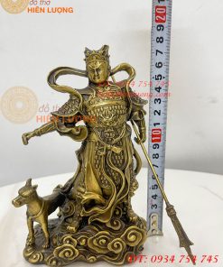 Tượng Nhị Lang Thần Dương Tiễn Bằng Đồng