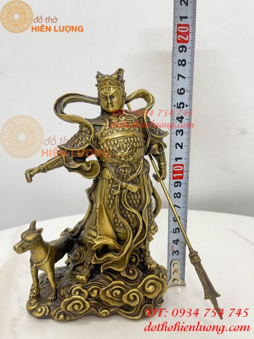 Tượng Nhị Lang Thần Dương Tiễn Bằng Đồng