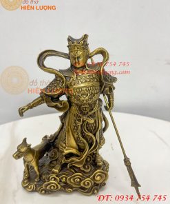 Tượng Nhị Lang Thần Dương Tiễn Bằng Đồng