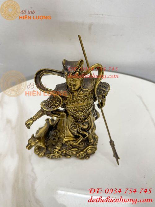 Tượng Nhị Lang Thần Dương Tiễn Bằng Đồng