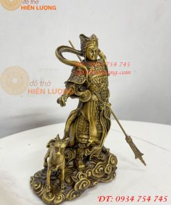 Tượng Nhị Lang Thần Dương Tiễn Bằng Đồng