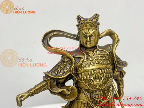 Tượng Nhị Lang Thần Dương Tiễn Bằng Đồng