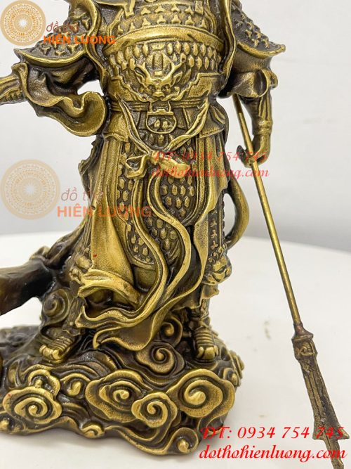 Tượng Nhị Lang Thần Dương Tiễn Bằng Đồng