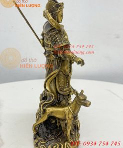 Tượng Nhị Lang Thần Dương Tiễn Bằng Đồng