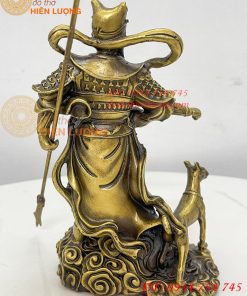 Tượng Nhị Lang Thần Dương Tiễn Bằng Đồng