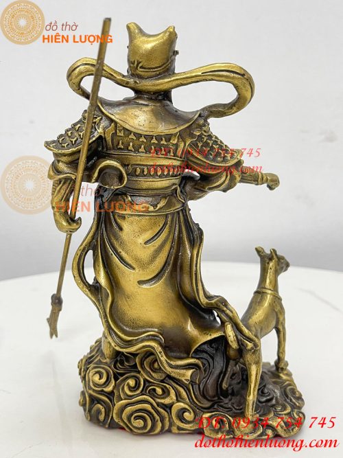Tượng Nhị Lang Thần Dương Tiễn Bằng Đồng