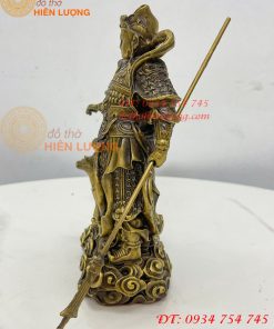 Tượng Nhị Lang Thần Dương Tiễn Bằng Đồng