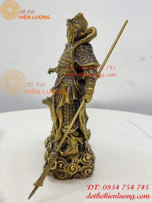 Tượng Nhị Lang Thần Dương Tiễn Bằng Đồng