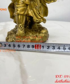 Tượng Trư Bát Giới Bằng Đồng Phong Thủy Cao 24cm