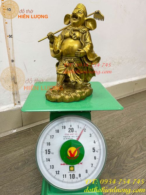 Tượng Trư Bát Giới Bằng Đồng Phong Thủy Cao 24cm