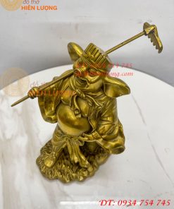 Tượng Trư Bát Giới Bằng Đồng Phong Thủy Cao 24cm