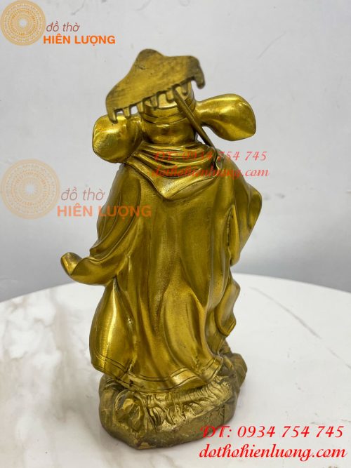 Tượng Lão Trư Bằng Đồng Phong Thủy Cao 24cm