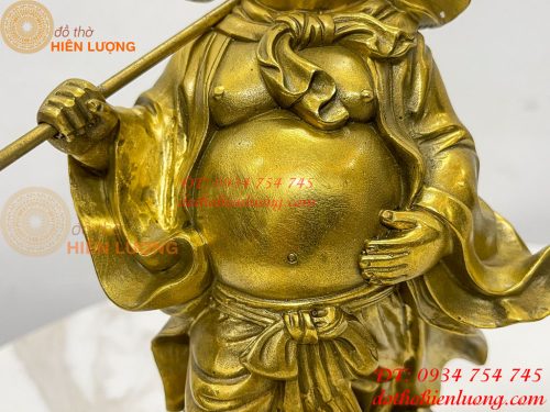 Tượng Lão Trư Bằng Đồng Phong Thủy Cao 24cm