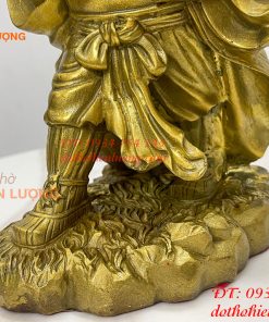 Tượng Lão Trư Bằng Đồng Phong Thủy Cao 24cm