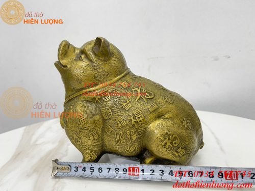 Tượng Heo Bách Phúc Bằng Đồng Phong Thủy