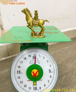 Tượng Ngựa Cõng Vàng Bằng Đồng Phong Thủy
