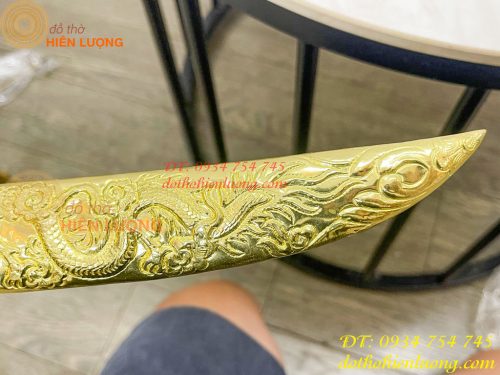 Kiếm Bằng Đồng Dài 40cm Phong Thủy