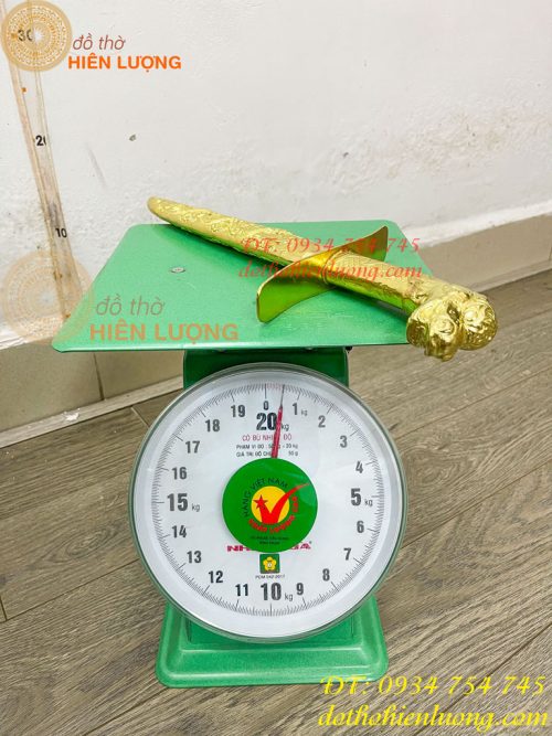 Kiếm Bằng Đồng Dài 40cm Phong Thủy