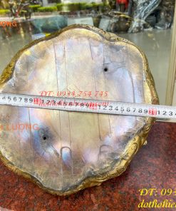 Tượng Cóc Thiềm Thừ Bằng Đồng Cỡ To Cao 25cm