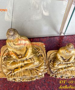 Tượng Phật Thích Ca Ngồi Bệ Đá Bằng Đồng