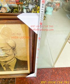 Tranh Bác Nguyễn Phú Trọng Bằng Đồng Xước